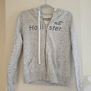 Hollister Heather Gray Hoodie